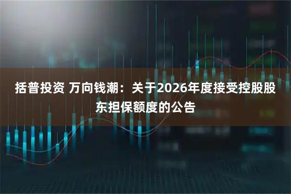 括普投资 万向钱潮：关于2026年度接受控股股东担保额度的公告