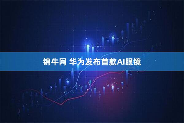 锦牛网 华为发布首款AI眼镜