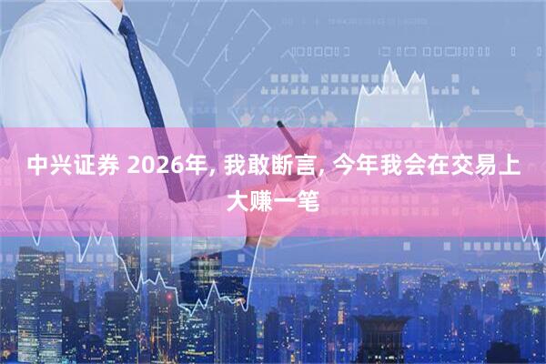中兴证券 2026年, 我敢断言, 今年我会在交易上大赚一笔